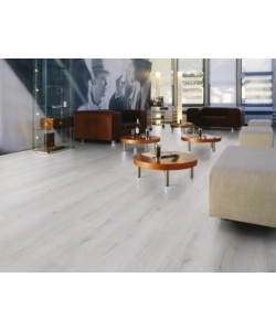 Pavimento laminato rovere bianco trend 8mm ac4 2,131 m² linea advanced